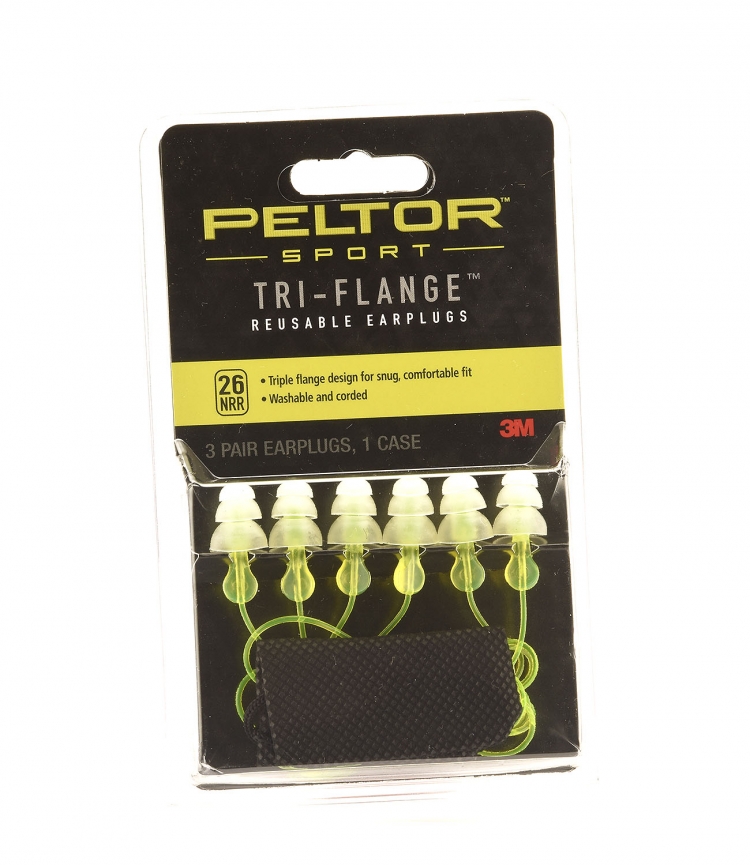 The Peltor Sport earplugs are an improved variant of the same overall design