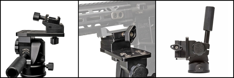 KJI Reaper Grip e Reaper Rail: due teste per treppiedi da tiro KJI Reaper Grip e Reaper Rail: due teste per treppiedi da tiro