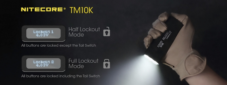 Nitecore TM10K: il "piccolo mostro" da 10.000 lumen
