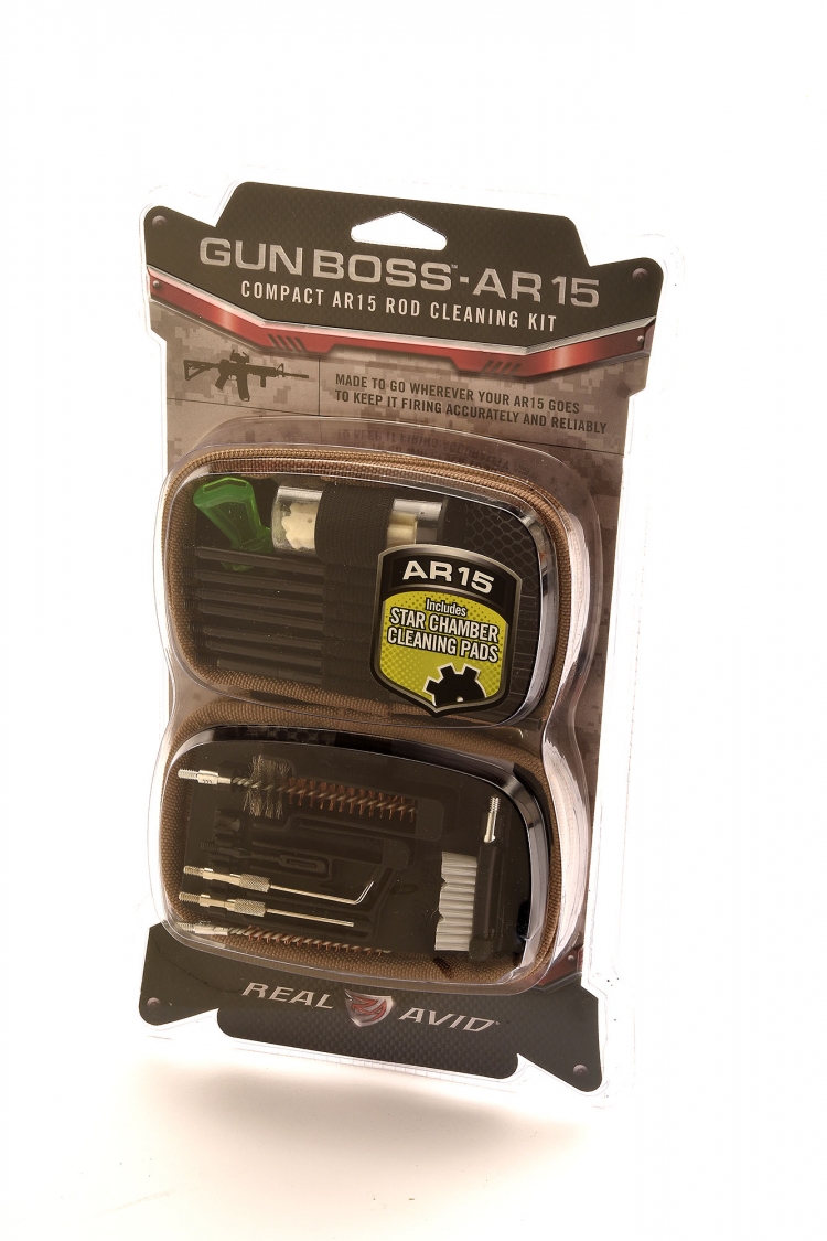 The Gun Boss AR-15 cleaning kit contains everything needed to preserve the accuracy and reliability of an AR-15