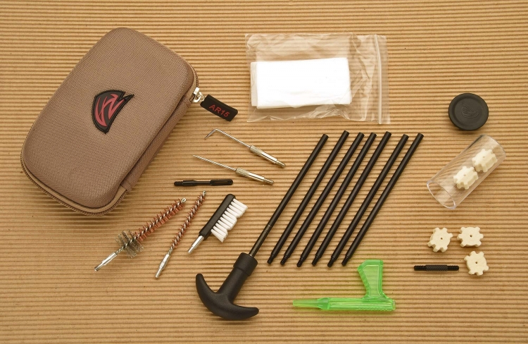 Everything you need, nothing you don't: that's the philosophy of the Gun Boss AR-15 cleaning kit