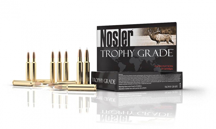 The new 30 Nosler cartridge is currently available in 2 commercial loads, with 180 gr or 210 gr Accubond bullets