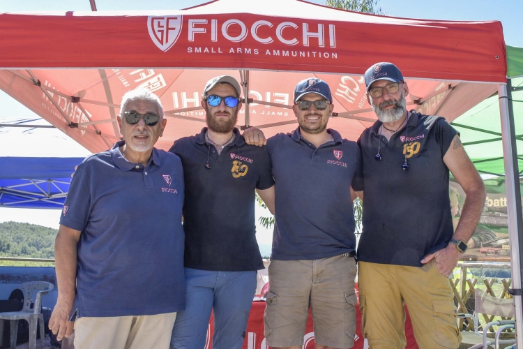 Il Team Fiocchi Munizioni, sempre presente all'evento