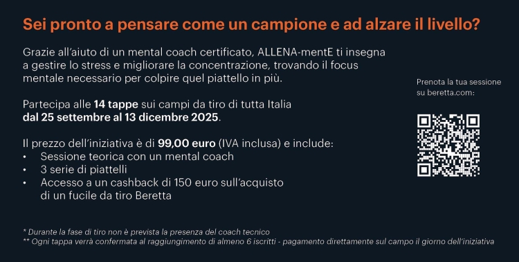 Beretta ALLENA-menTE: pensa come un campione!