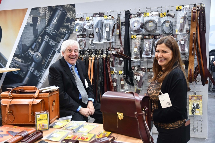Kurt Krasne, CEO at the US company Triple K Leather, distributed in Europe by Ferkinghoff International