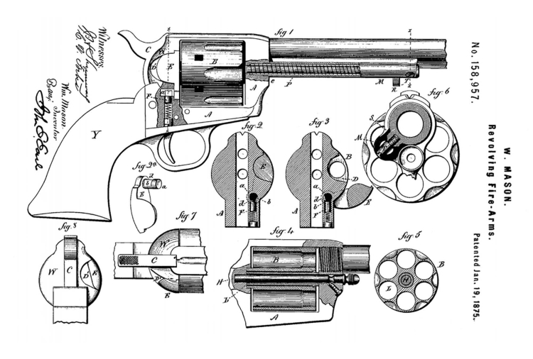 Colt 1873 Single Action revolver
