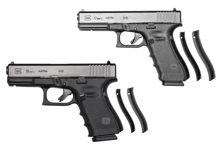 The selected pistols seem to be the Gen.4 Glock 17 and Glock 19
