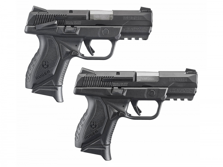 The Ruger American Pistol Compact model is available either with or without a manual safety