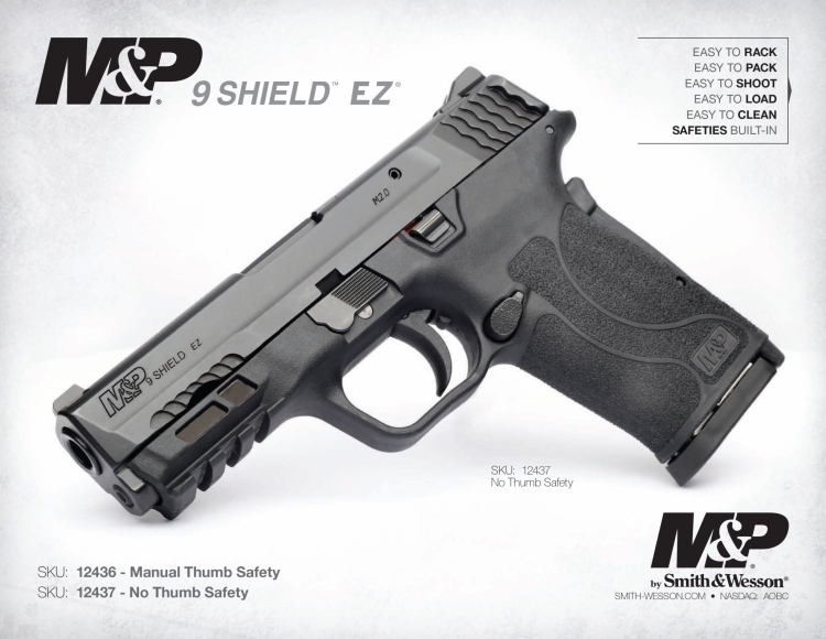 Safety Recall For Smith Wesson M P 9 And M P 380 Shield Ez Pistols Gunsweek Com