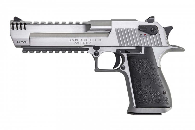From Magnum Research, the Desert Eagle Pistol Stainless Steel in .44 Magnum