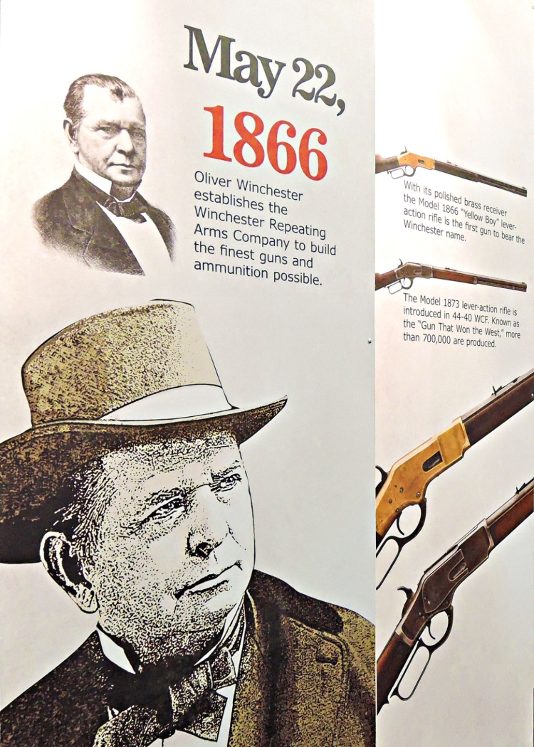 Uberti Winchester 1866 "Yellowboy": 150 years for a legendary rifle May 22, 1866: birth of the Winchester Repeating Arms Company