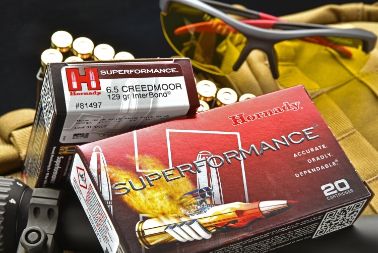 The sample we tried was chambered in 6.5 Creedmoor caliber – and loaded with Hornady Superformance ammunition