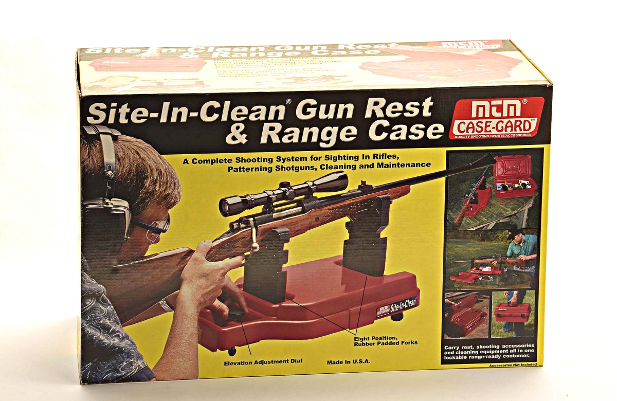 MTM Site-In-Clean Shooting Rest &amp; Case