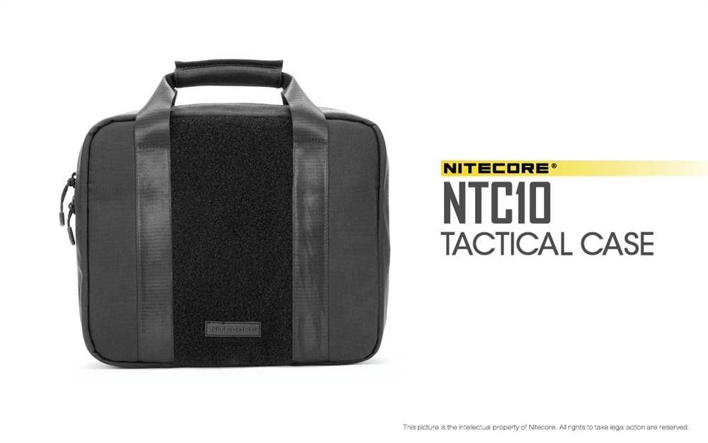 Prodotta dalla cinese Nitecore, la NTC10 è una robusta borsa in cordura per impieghi tattici e d&#039;utilità