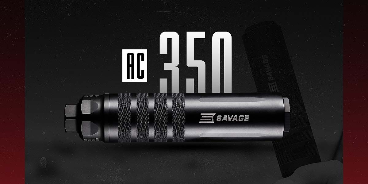 Savage Arms announces new AccuCan AC350 sound suppressor