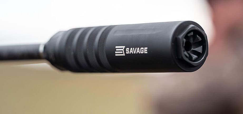 Savage Arms AccuCan AC350 sound suppressor