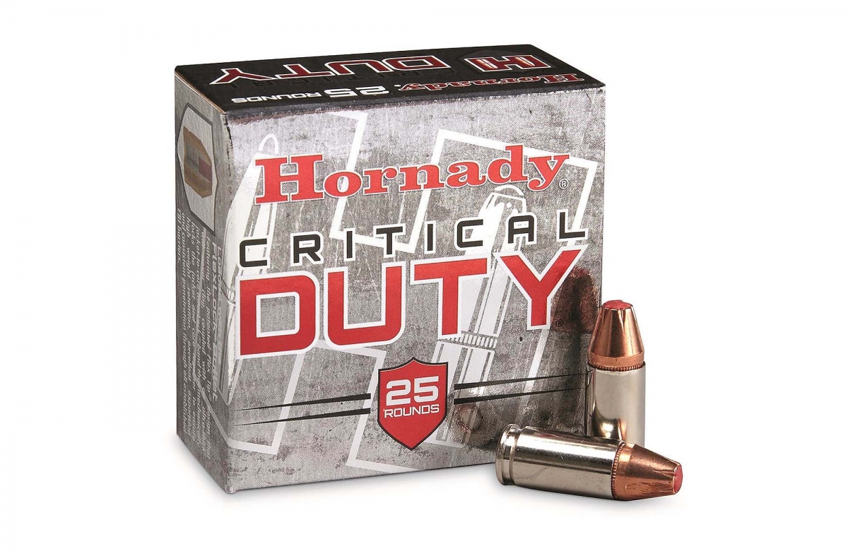 Contratto FBI per le munizioni Hornady Critical Duty calibro 9mm