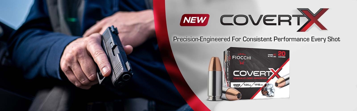 Fiocchi CovertX concealed carry ammunition Fiocchi CovertX concealed carry ammunition