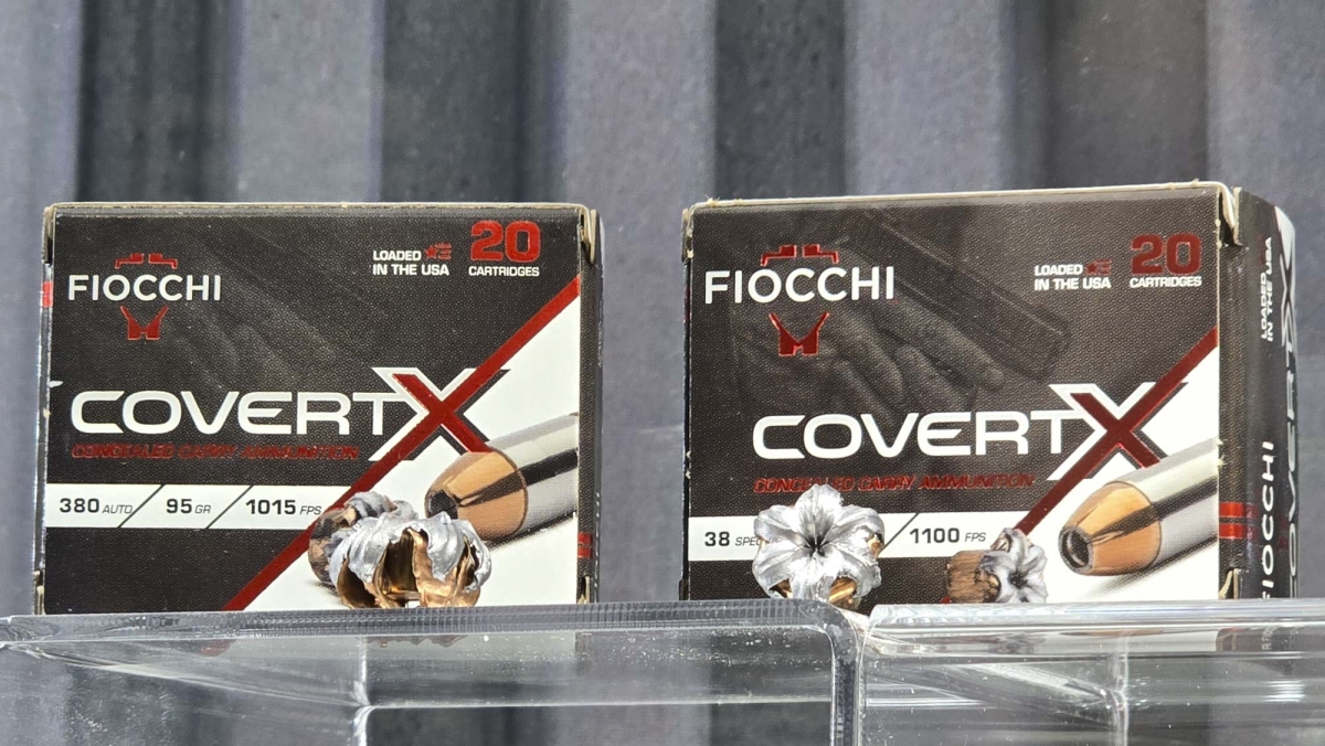 Fiocchi CovertX concealed carry ammunition