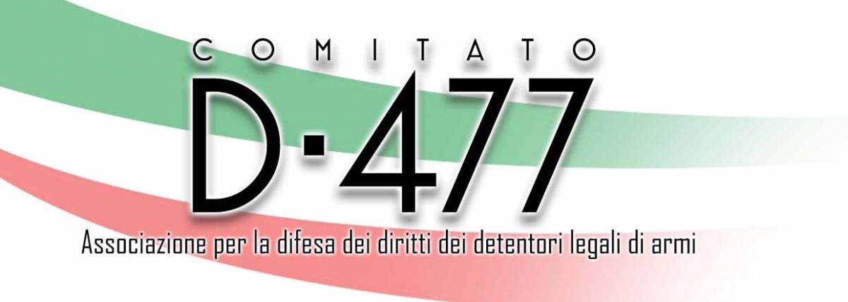 L'unità della comunità italiana dei tiratori sportivi, dei cacciatori, dei collezionisti e dei possessori d'armi attorno ad una realtà forte come il Comitato Direttiva 477 è fondamentale per la salvaguardia dei nostri diritti per generazioni a venire!