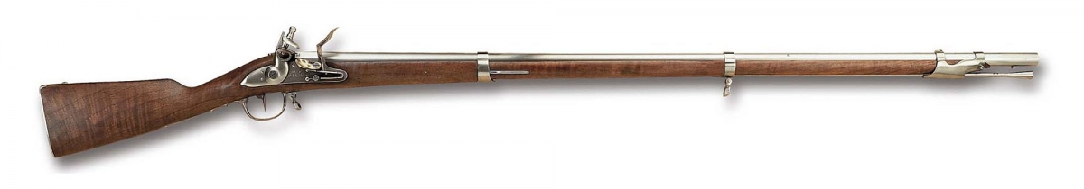 La replica Pedersoli del fucile ad avancarica ANNO IX, in dotazione alla fanteria francese durante le Guerre Napoleoniche