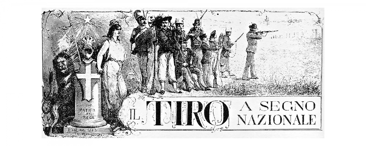 Tiro a Segno Nazionale, locandina originale del 1862