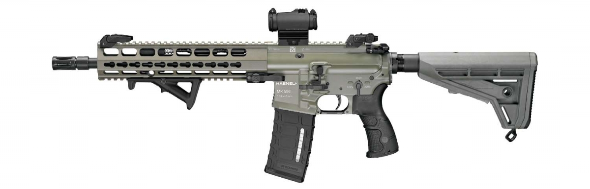 Another Country chooses an AR platform as its next service rifle: Germany ditches the Heckler &amp; Koch G36 in favor of the MK 556, a piston-driven platform manufactured by the Defence division of C.G. Haenel of Thuringia!