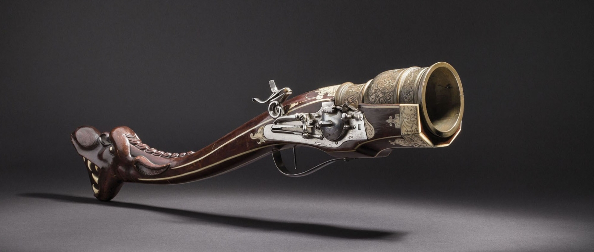 A significant de luxe grenade gun, South German, circa 1610/20