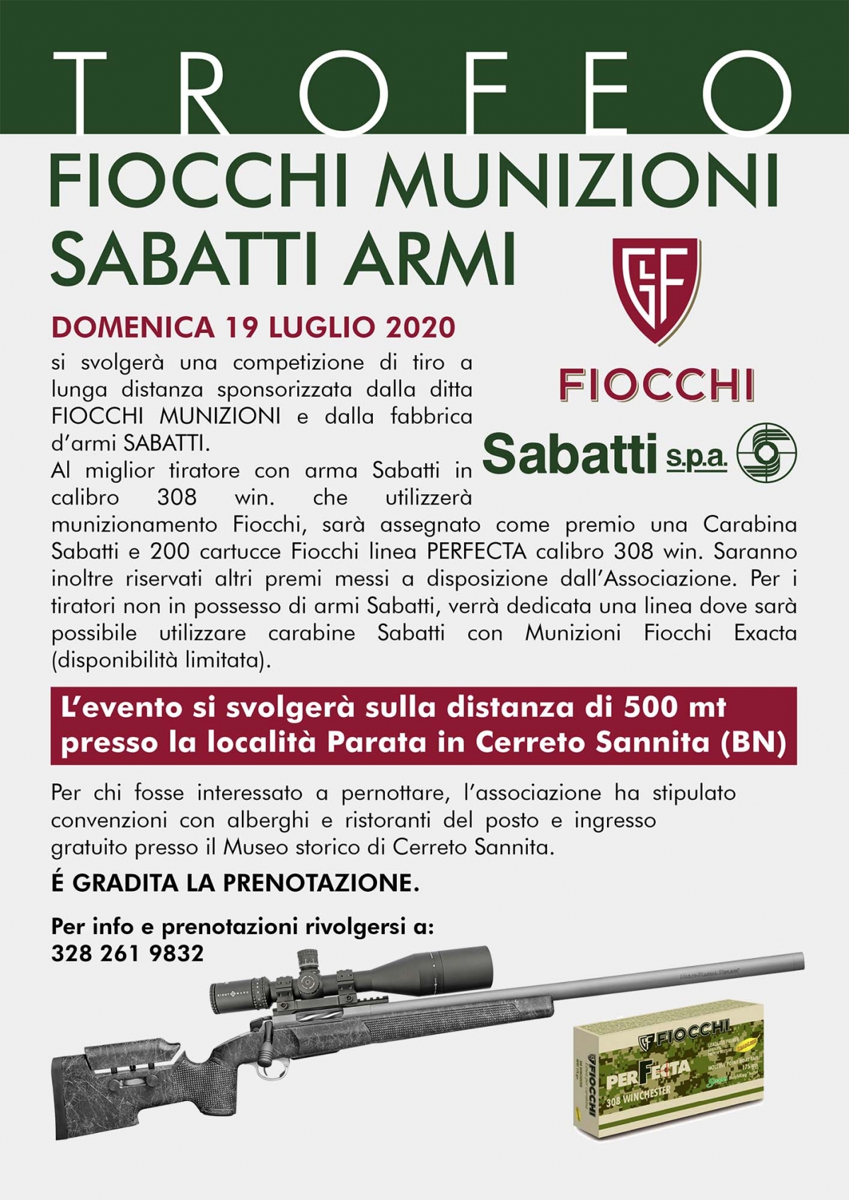 Trofeo Fiocchi-Sabatti 2020