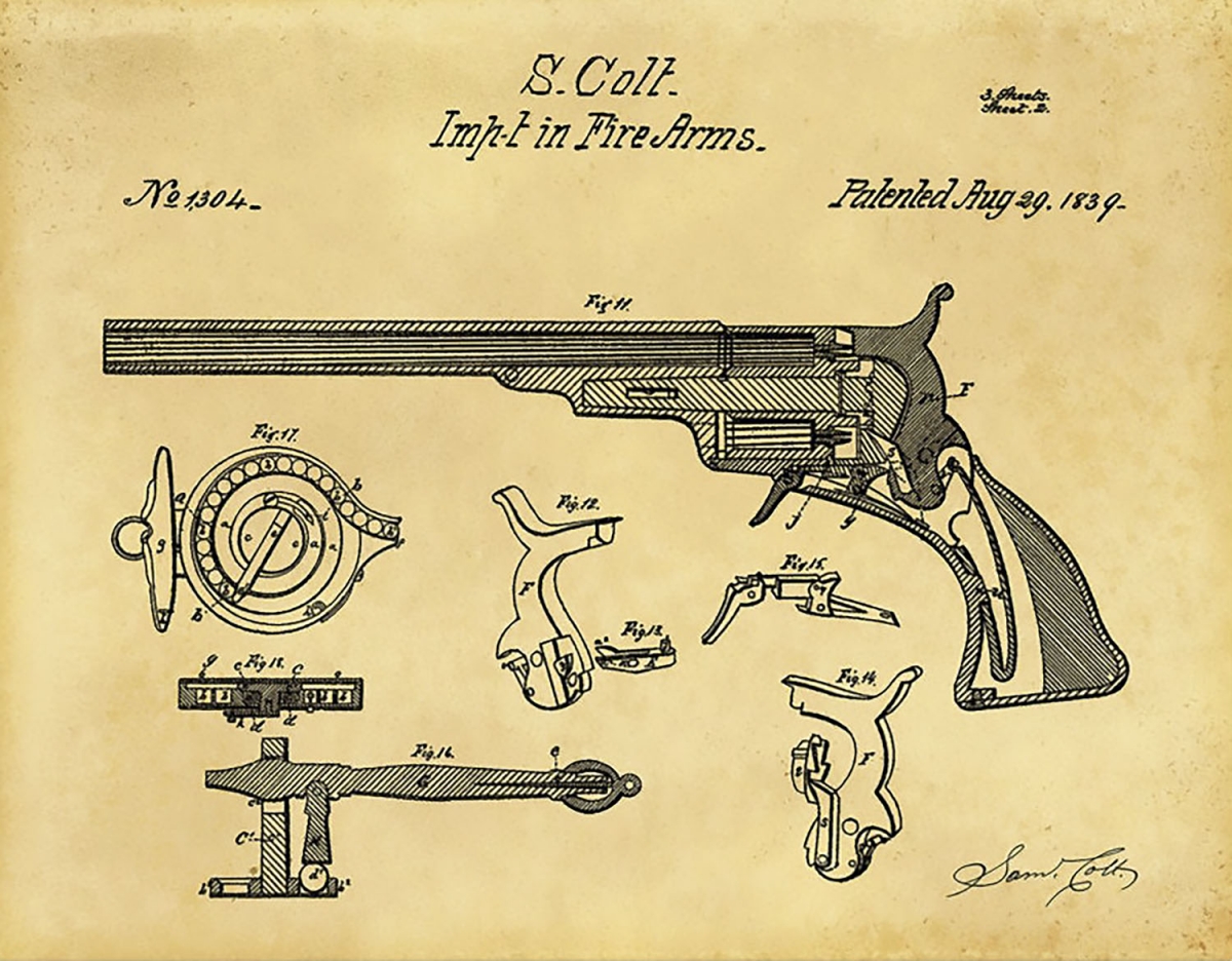 Tutto è iniziato nel 1836, con il modello Colt Paterson
