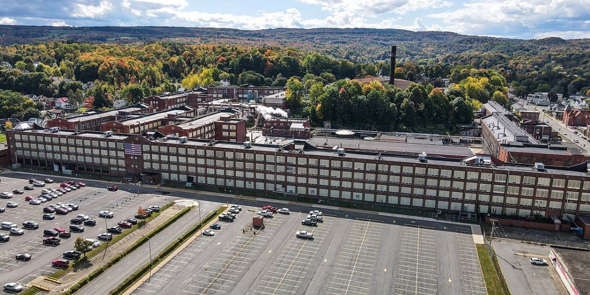 The current Remington Firearms main facility in Ilion, NY: America's oldest gunmaker has been headquartered in NY State for 205 years