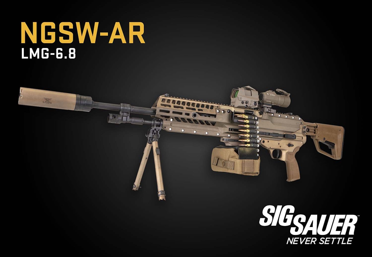 SIG Sauer's NGSW-AR light machinegun received the official denomination of "XM250"