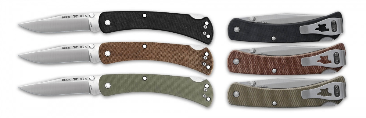The new Buck Slim Pro series, available for both 110 and 112 variants