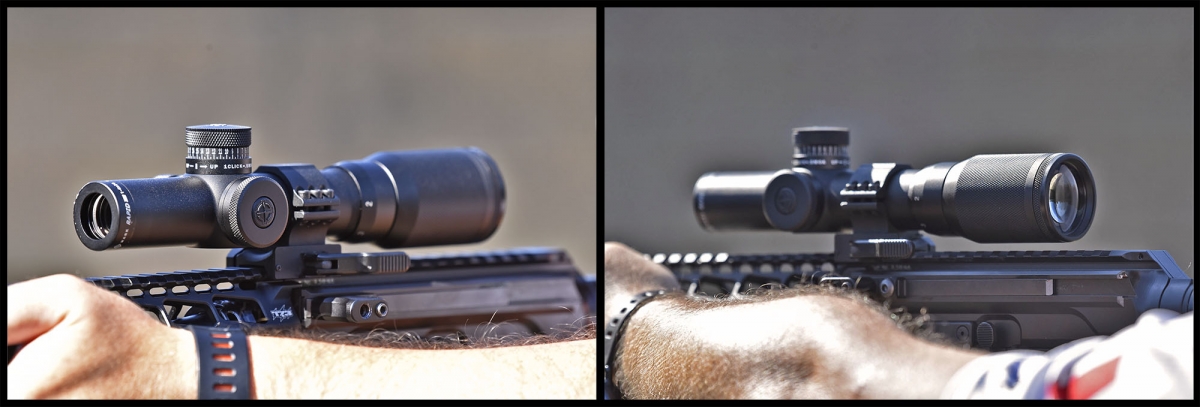 Sightmark Core TX 1-4x24 AR-223 BDC and Sightmark Rapid AR 1-4x20 SHR-223 riflescopes