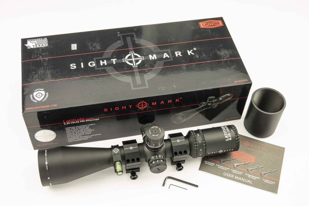 Sightmark Latitude 6.25-25x56 PRS riflescope