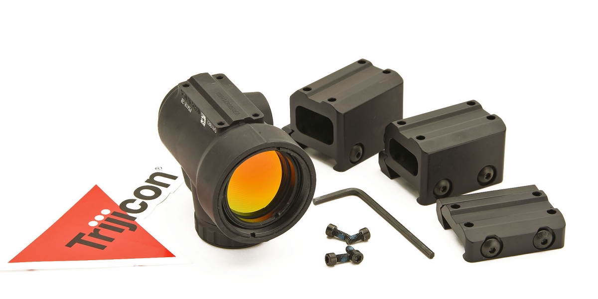 The MRO, here seen with Trijicon's own, three mounting options