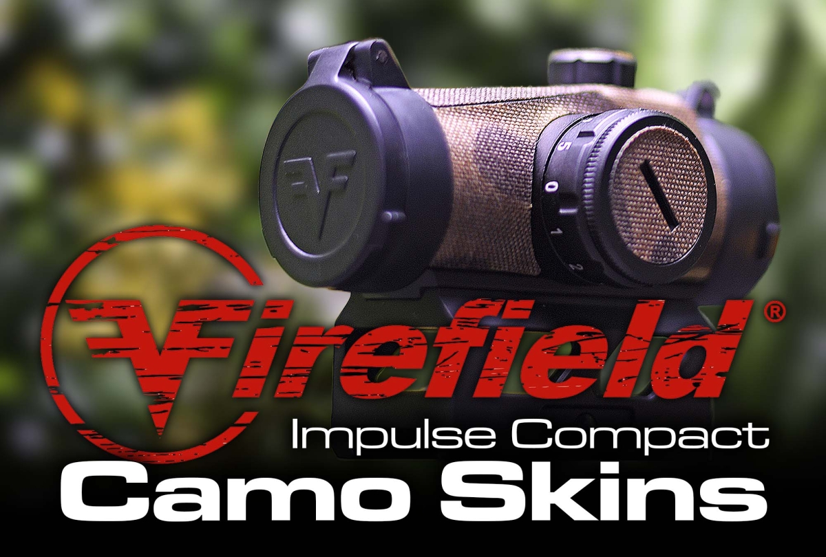 Firefield Impulse Compact MultiCam camo skins: more protection for your red dot sight