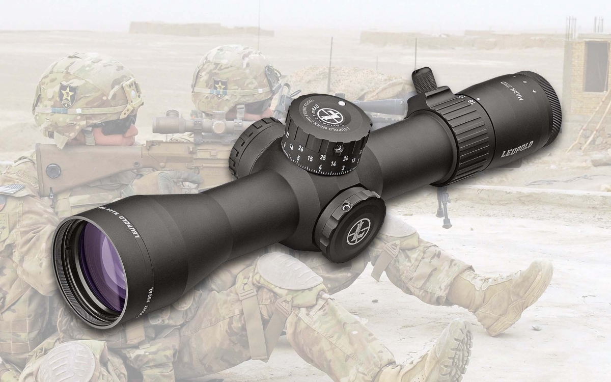 Leupold Mark 5HD 3.6-18x44 riflescope chosen by the US Army