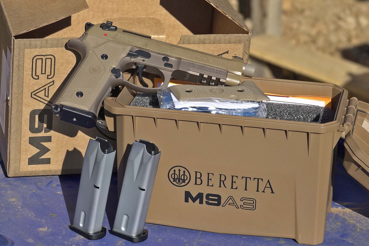 La Beretta M9A3, oggi disponibile sui mercati civili, è stata inizialmente pensata per impieghi militari