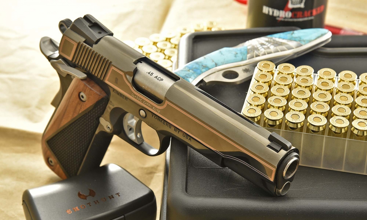Not an everyman's gun: the Kimber Classic Carry Elite is an object of desire for the discerning collector!