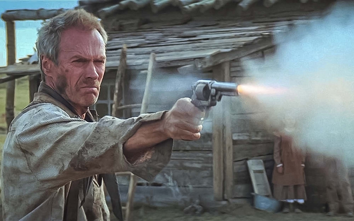Film “Gli Spietati”: il revolver a doppia azione Starr 1858
