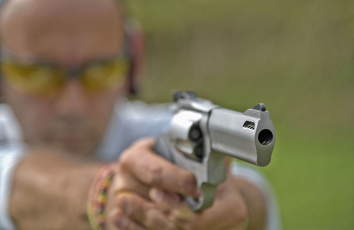 We took the .44 Magnum Taurus Tracker National Match double-action revolver to the range... let&#039;s see how did it fare!