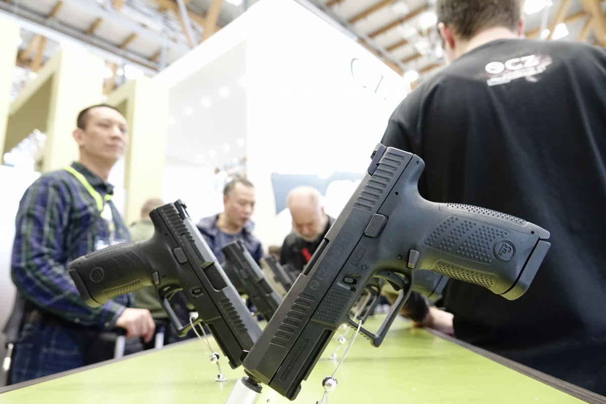 CZ showcased the P10C semi-automatic pistol at the IWA OutdoorClassics in Nuremberg, Germany