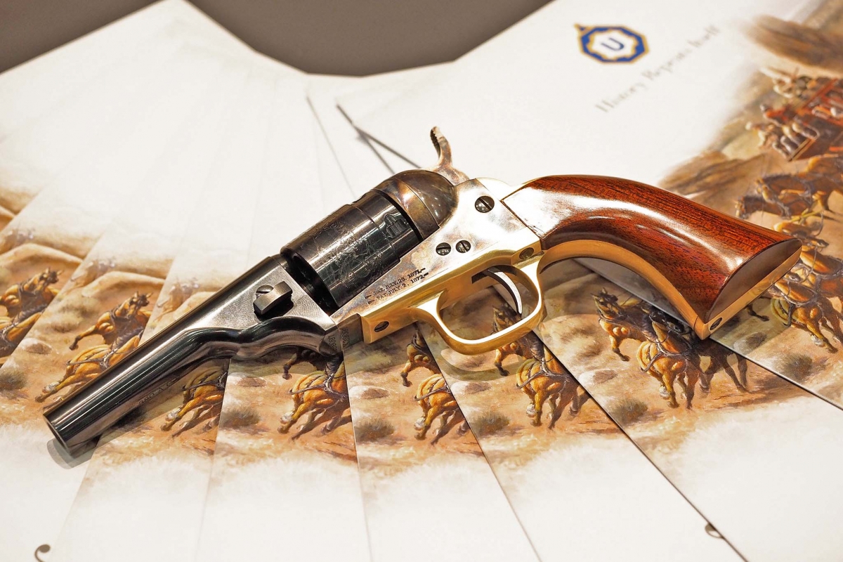 Uberti 1862 Police Conversion, a .380 ACP pocket revolver