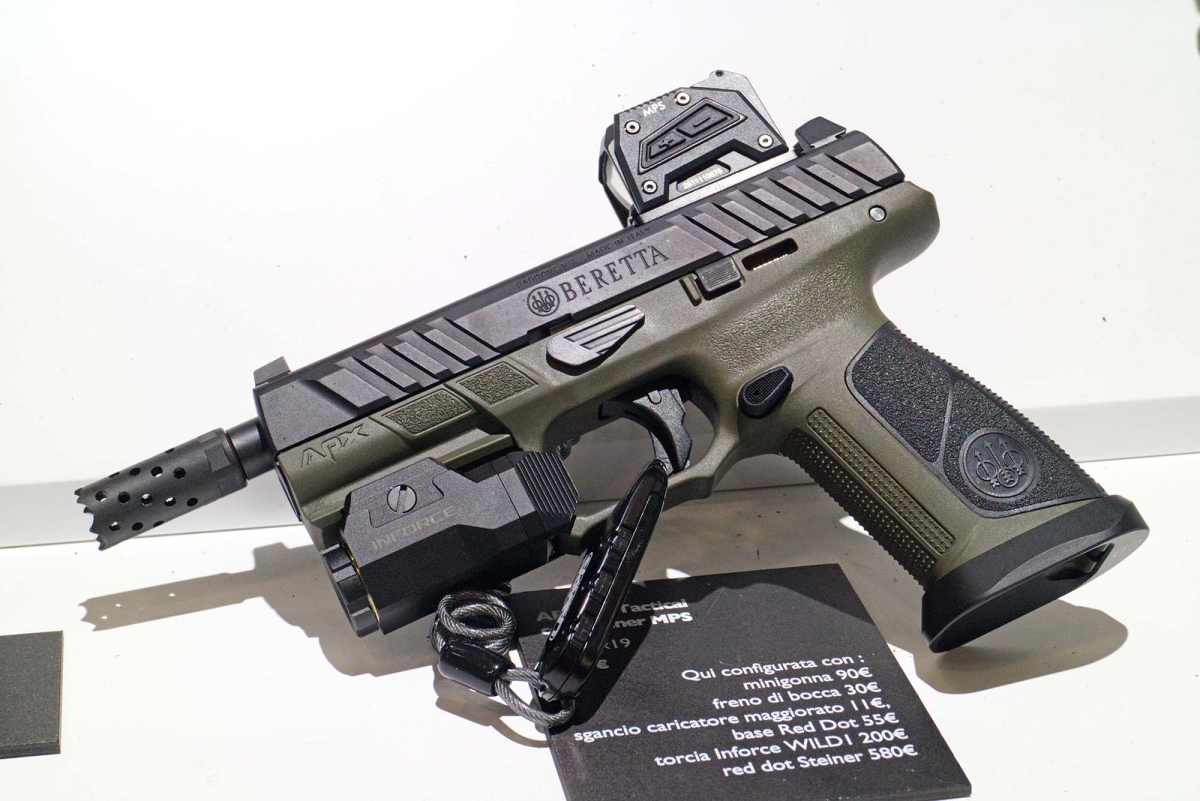 Beretta APX-A1 FS Tactical, la pistola striker-fired operativa