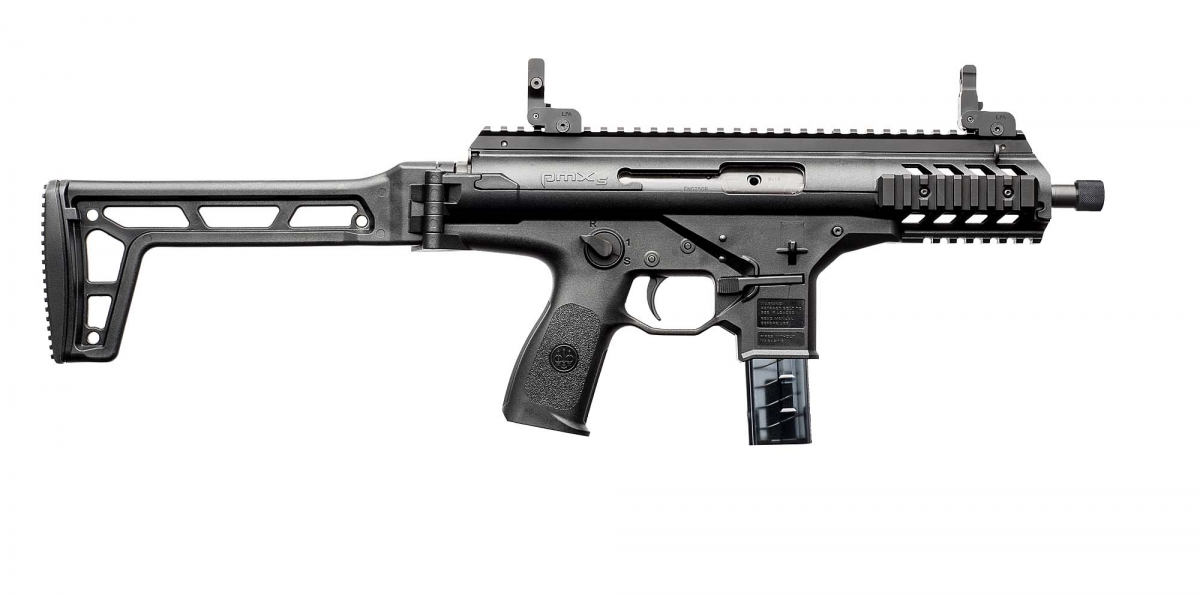 Beretta PMXs semi-automatic pistol-caliber carbine, right side