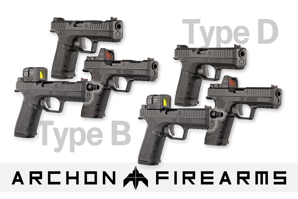 Archon Firearms Type B e Type D, le pistole di nuova generazione Archon Firearms Type B e Type D, le pistole di nuova generazione
