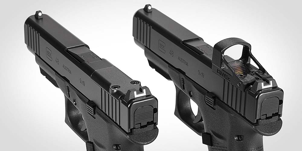 Glock G43X MOS e G48 MOS, le nuove pistole subcompatte con ottica