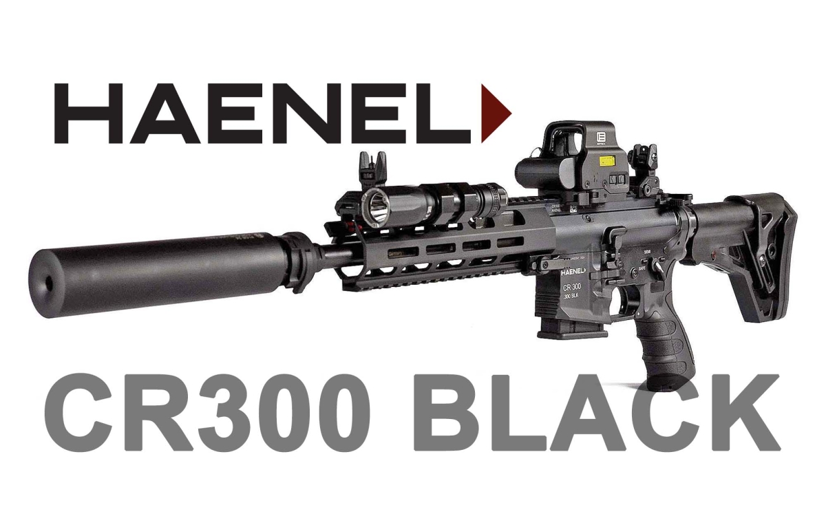 Haenel CR300 Black, il nuovo "pistolone" AR-15 da Paganini