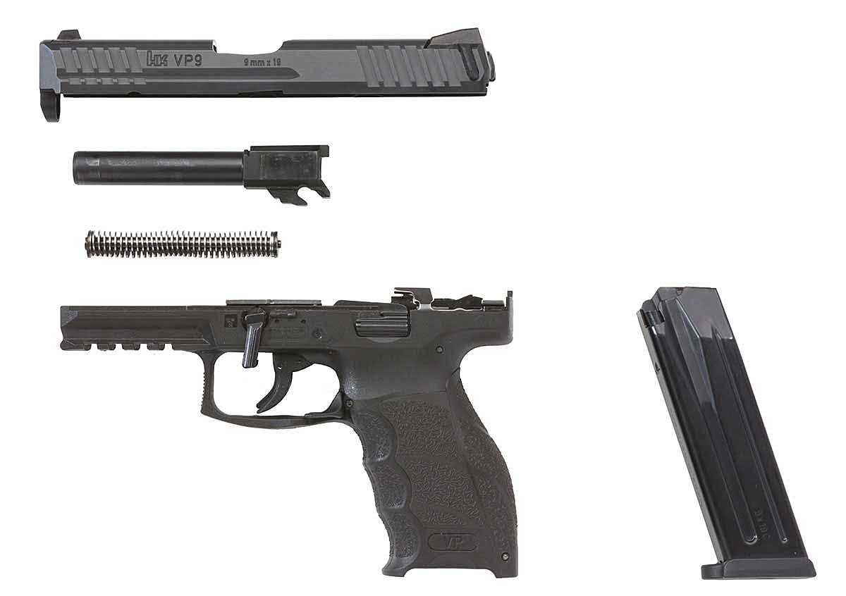 A parte il nuovo sistema di rilascio del caricatore, la VP9-B è meccanicamente e tecnicamente identica a tutte le altre varianti della linea. Le pistole della gamma VP9 sono disponibili solo in nord America: in Europa sono definite SFP-9.